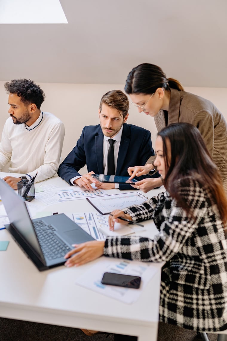 Colleagues in a Meeting